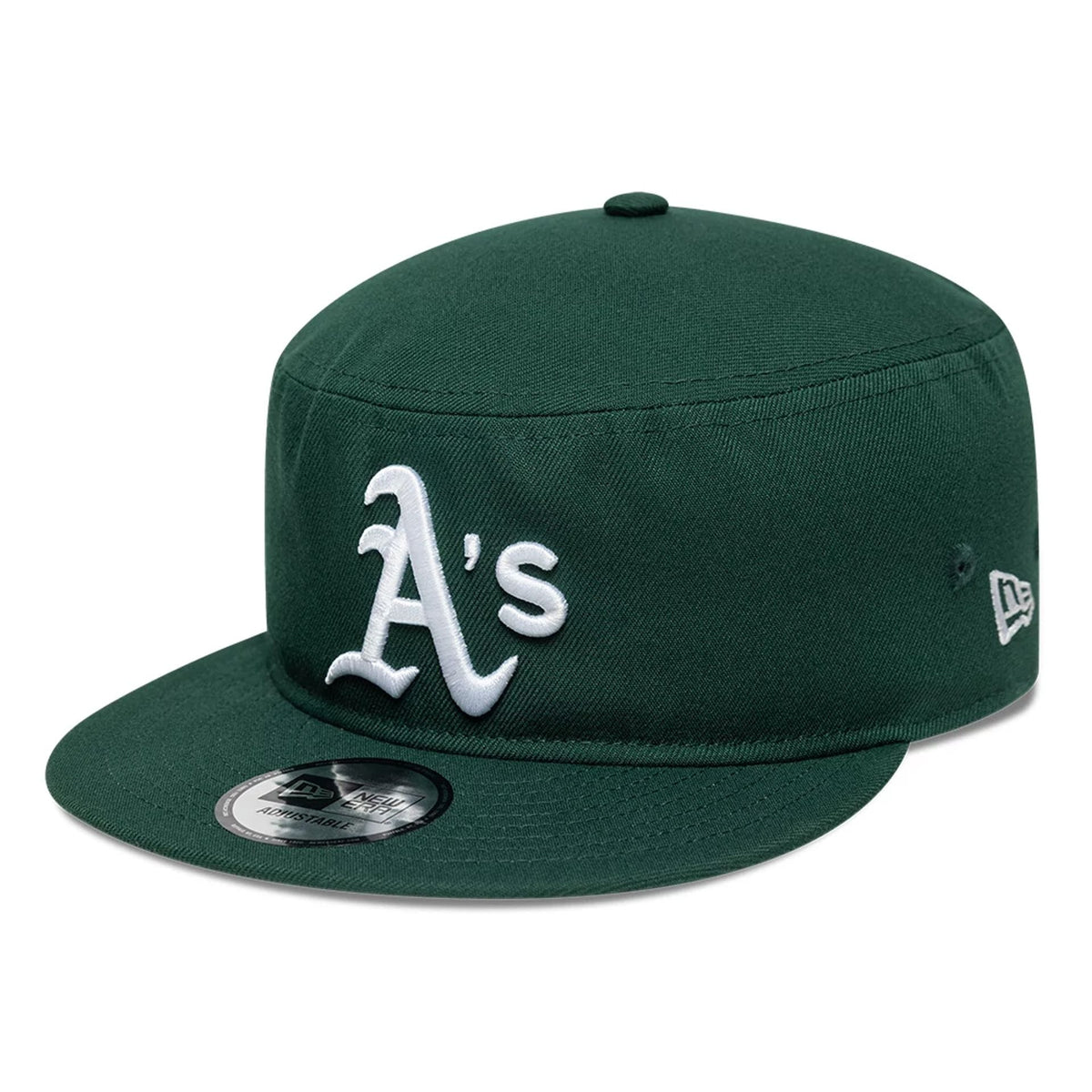 Athletics MLB Poly Dark Green Pillbox Adjustable Cap-klyvox