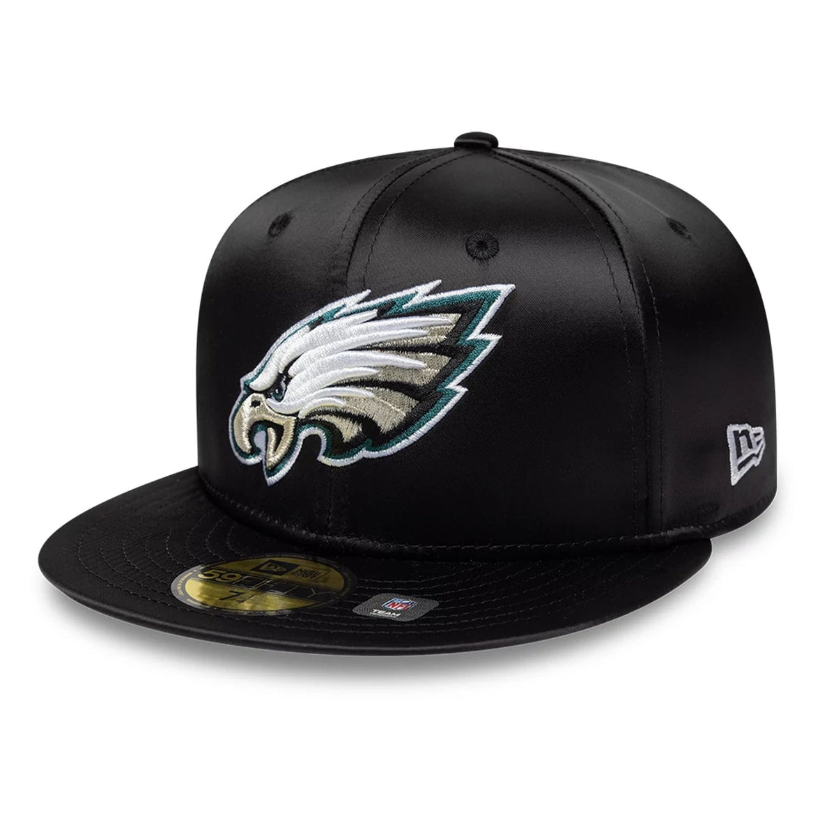 Philadelphia Eagles NFL Satin Black 59FIFTY Fitted Cap-klyvox