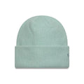 New Era Mohair Pastel Blue Wide Cuff Knit Beanie Hat-klyvox