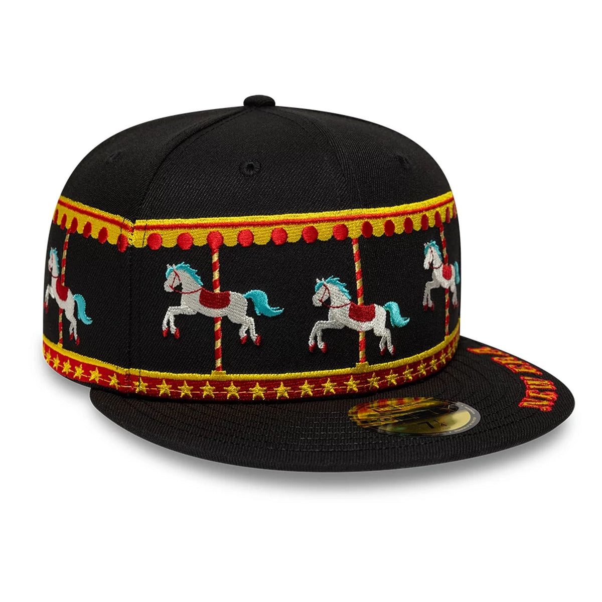 New Era Carousel Black 59FIFTY Fitted Cap-klyvox