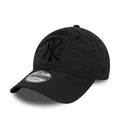 New York Yankees MLB Recycled Black On Black 9TWENTY Adjustable Cap-klyvox