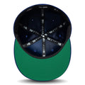 LA Dodgers MLB Sidepatch Satin Lined Dark Blue 59FIFTY Fitted Cap-klyvox