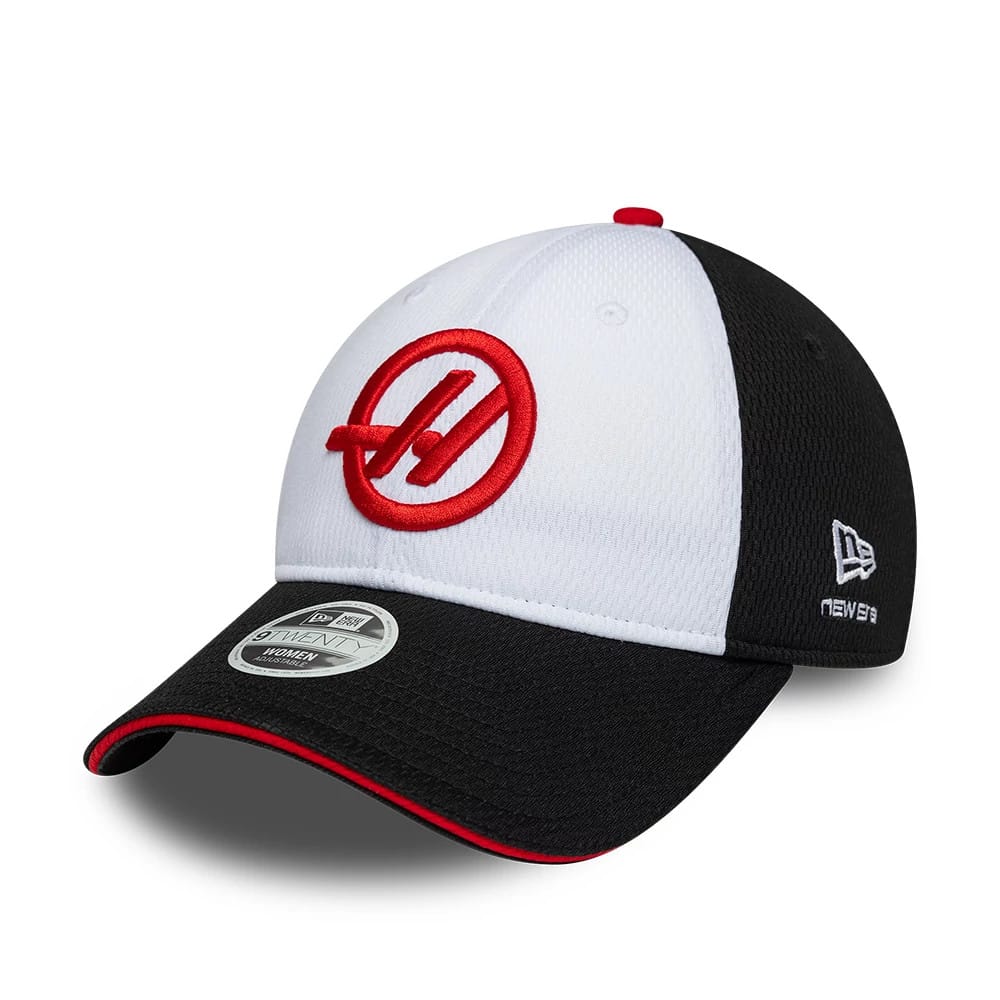 TGR Haas F1 Womens Black Open Back Cap-klyvox