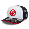 TGR Haas F1 Esteban Ocon Black 9SEVENTY Stretch Snap Adjustable Cap-klyvox
