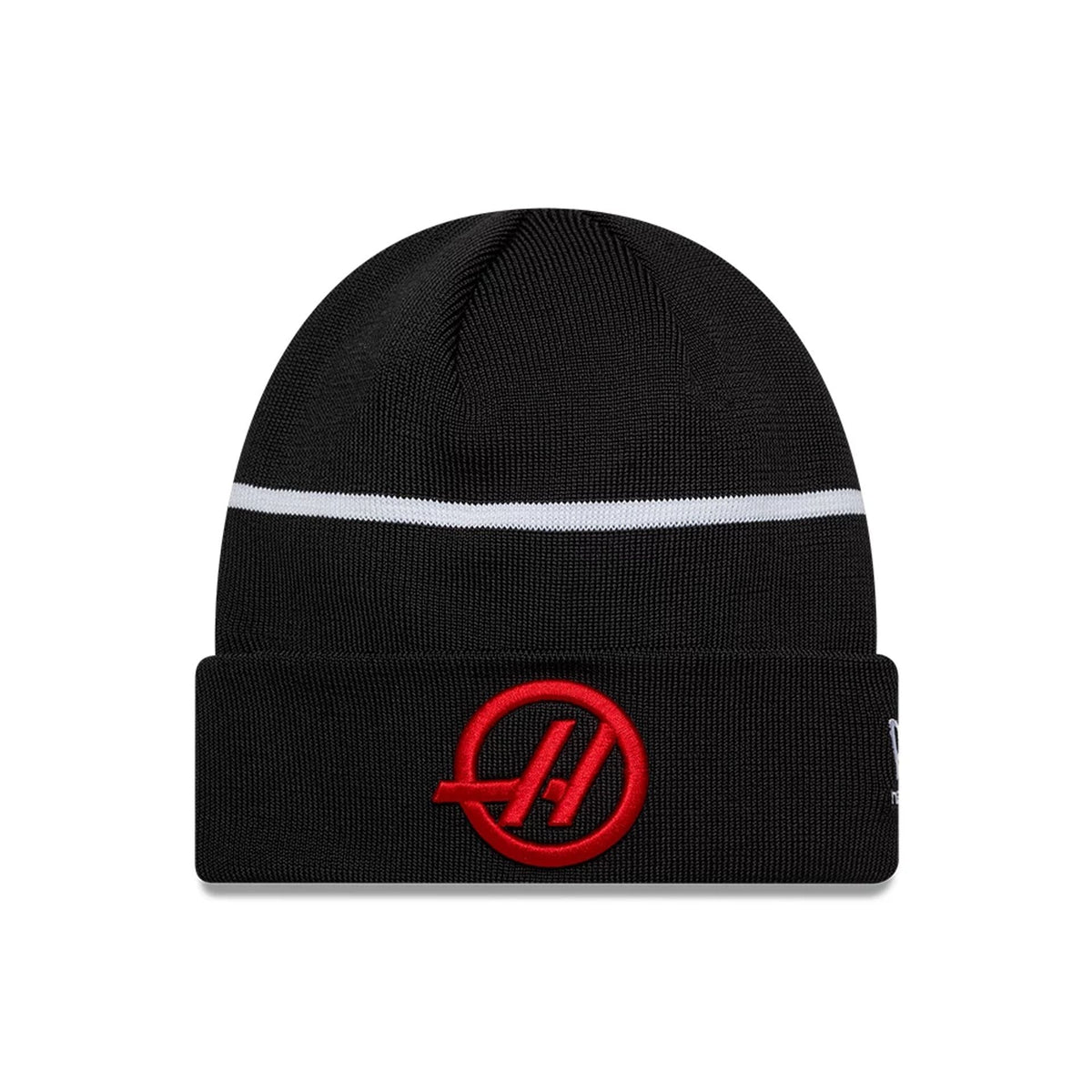 TGR Haas F1 Esteban Ocon Black Cuff Knit Beanie Hat-klyvox