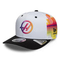 TGR Haas F1 Miami Race Special White 9SEVENTY Stretch Snap Cap-klyvox