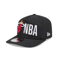 Miami Heat NBA Team Logo Black 19TWENTY Adjustable Cap-klyvox