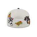 Chicago Bulls Space Jam Tune Squad White 59FIFTY Fitted Cap-klyvox