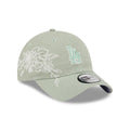 LA Dodgers MLB Stitched Flowers Pastel Green Casual Classic Adjustable Cap-klyvox
