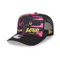 Womens DC Batgirl Black 9FIFTY A-Frame Snapback Adjustable Cap-klyvox