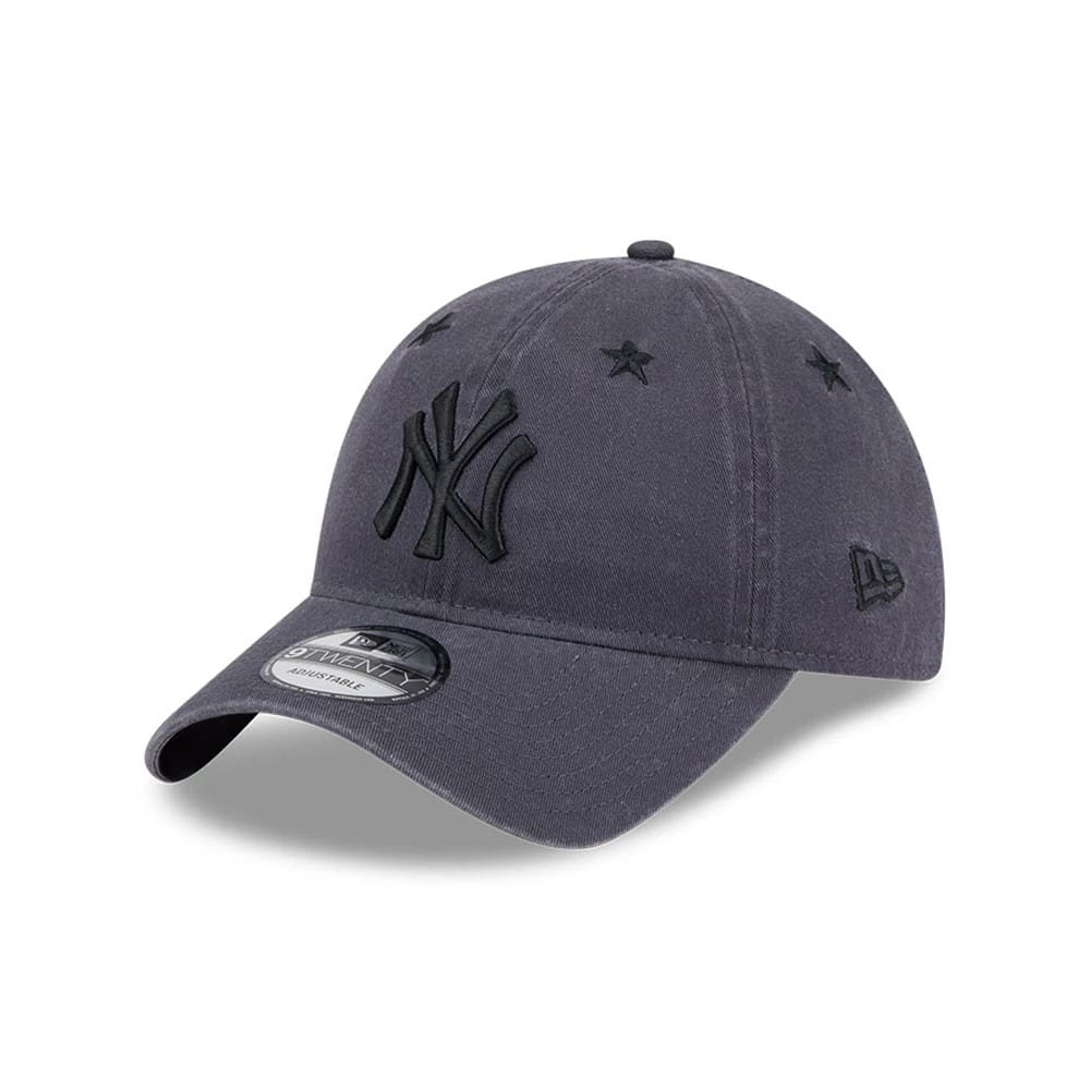 New York Yankees MLB Starry Eyelet Black 9TWENTY Adjustable Cap-klyvox