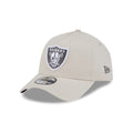 Las Vegas Raiders NFL Concrete Stone 9FORTY A-Frame Adjustable Cap-klyvox