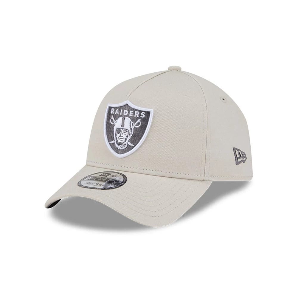 Las Vegas Raiders NFL Concrete Stone 9FORTY A-Frame Adjustable Cap-klyvox