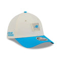 Carolina Panthers NFL Training 2026 White 39THIRTY M-Crown Stretch Fit Cap-klyvox