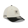 Atlanta Falcons NFL Training 2026 White 39THIRTY M-Crown Stretch Fit Cap-klyvox