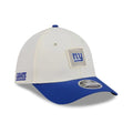 New York Giants NFL Training 2026 White 39THIRTY M-Crown Stretch Fit Cap-klyvox