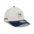 Patriots NFL Training 2026 White 39THIRTY M-Crown Stretch Fit Cap-klyvox
