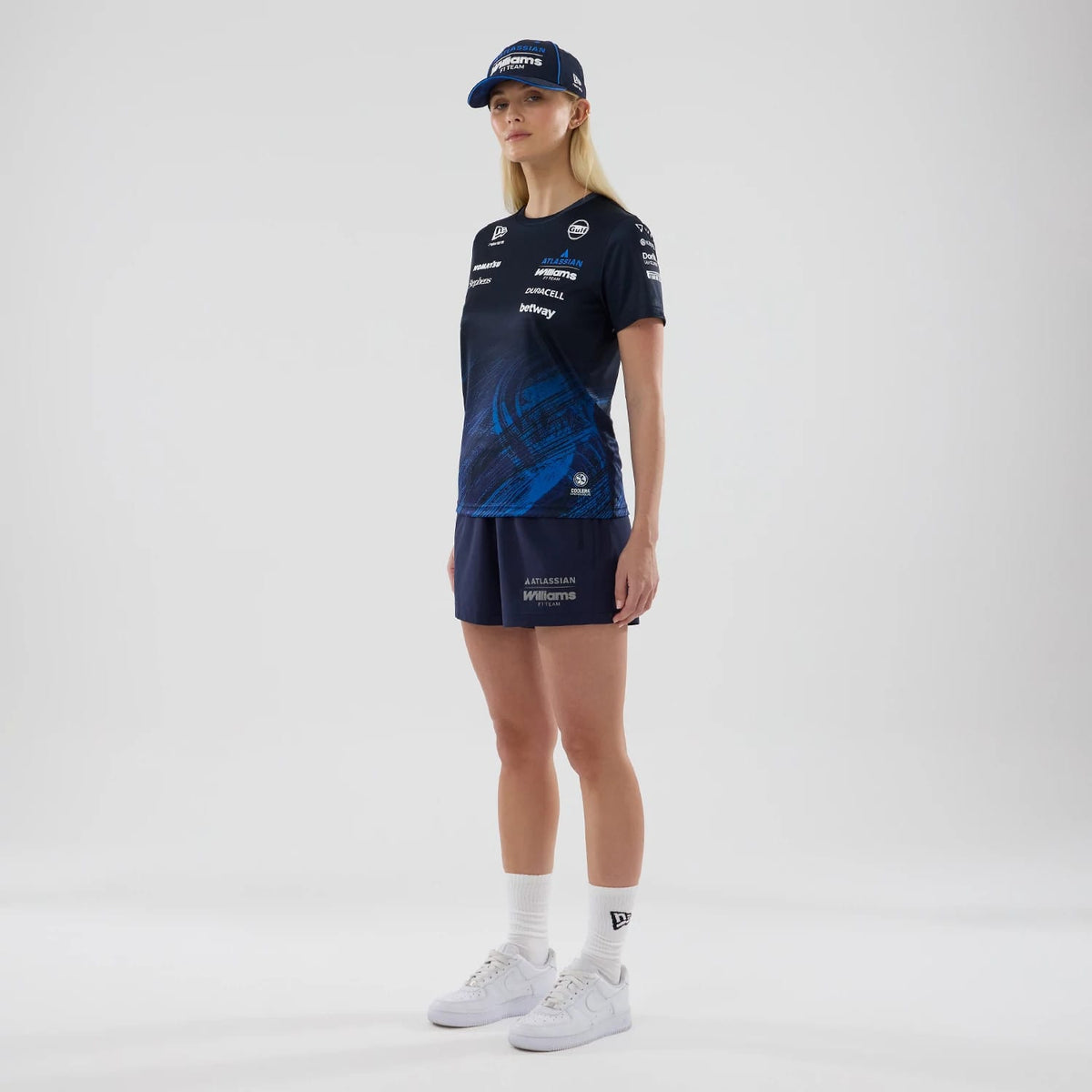 Williams Womens Navy Training Shorts-klyvox