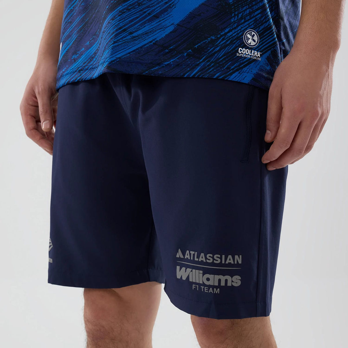 Williams Navy Training Shorts-klyvox