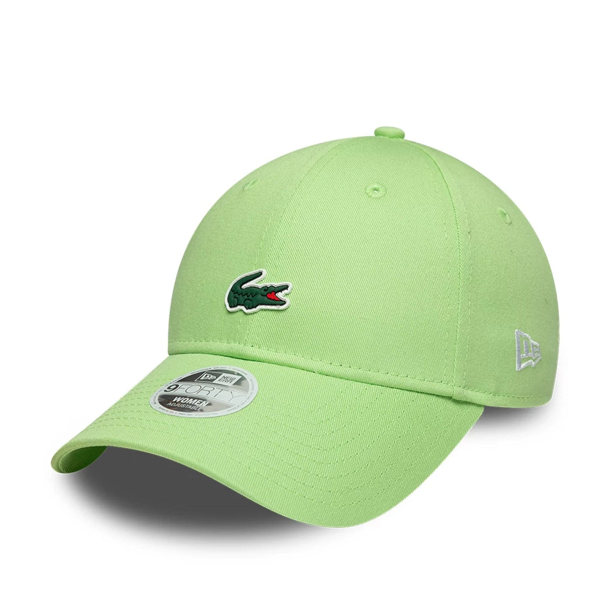 Womens Lacoste X New Era Pastel Green 9FORTY Adjustable Cap-klyvox