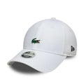 Womens Lacoste X New Era White 9FORTY Adjustable Cap-klyvox