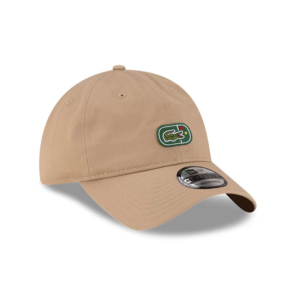 Lacoste X New Era Beige 9TWENTY Adjustable Cap-klyvox