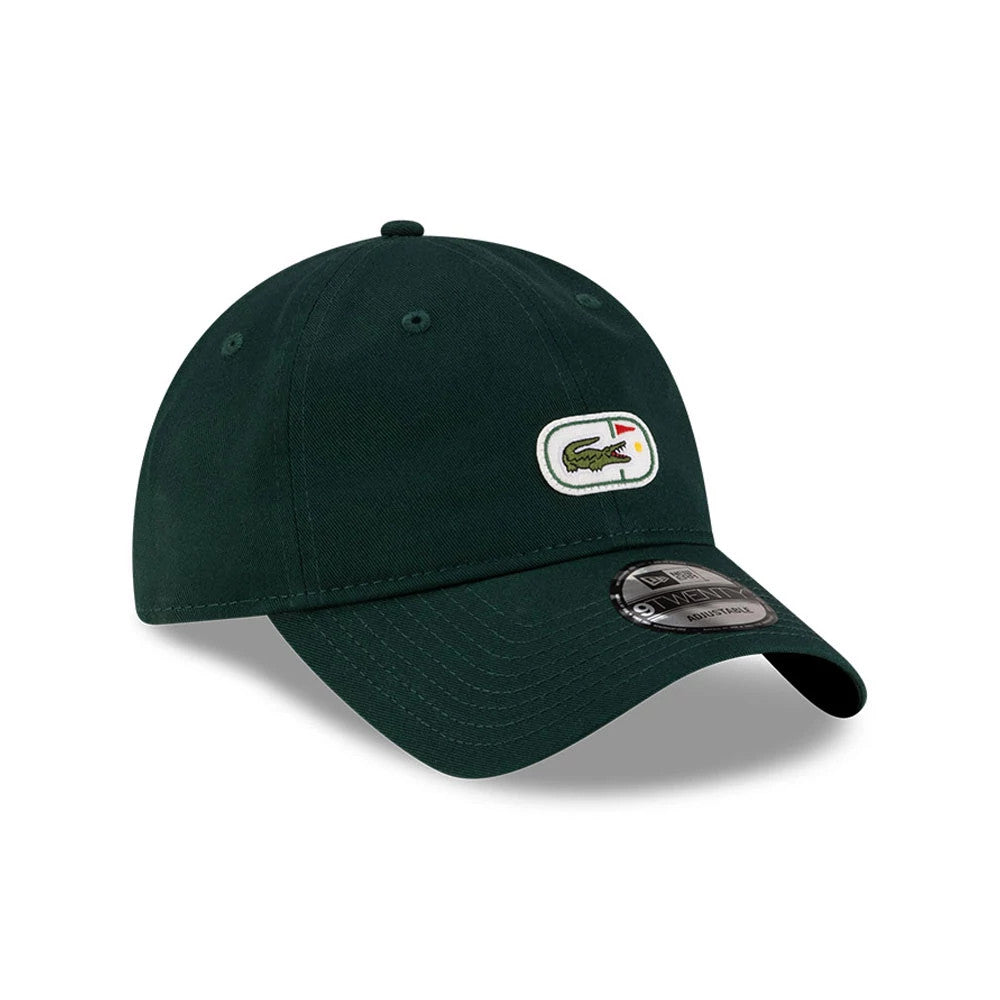 Lacoste X New Era Dark Green 9TWENTY Adjustable Cap-klyvox