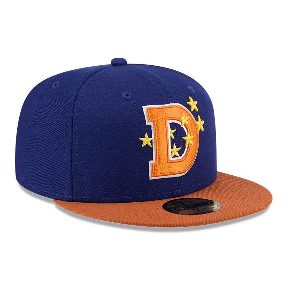 Durham Bulls MiLB Theme Night Navy 59FIFTY Fitted Cap-klyvox