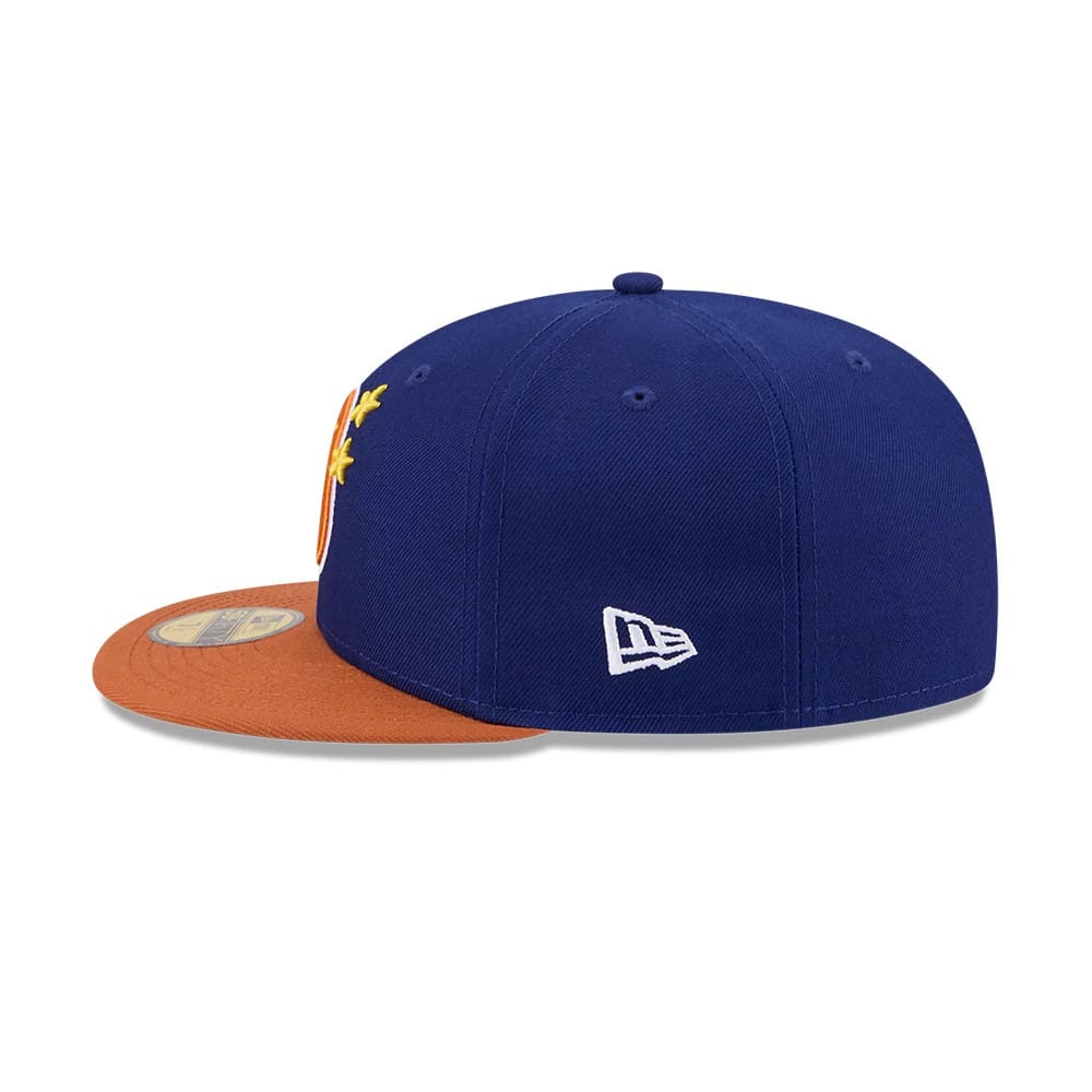 Durham Bulls MiLB Theme Night Navy 59FIFTY Fitted Cap-klyvox