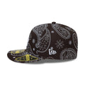 LA Dodgers MLB All Over Paisley Dark Brown Low Profile 59FIFTY Fitted Cap-klyvox