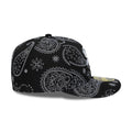 Chicago White Sox MLB All Over Paisley Black Low Profile 59FIFTY Fitted Cap-klyvox