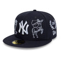 New York Yankees MLB Mythical Navy 59FIFTY Fitted Cap-klyvox