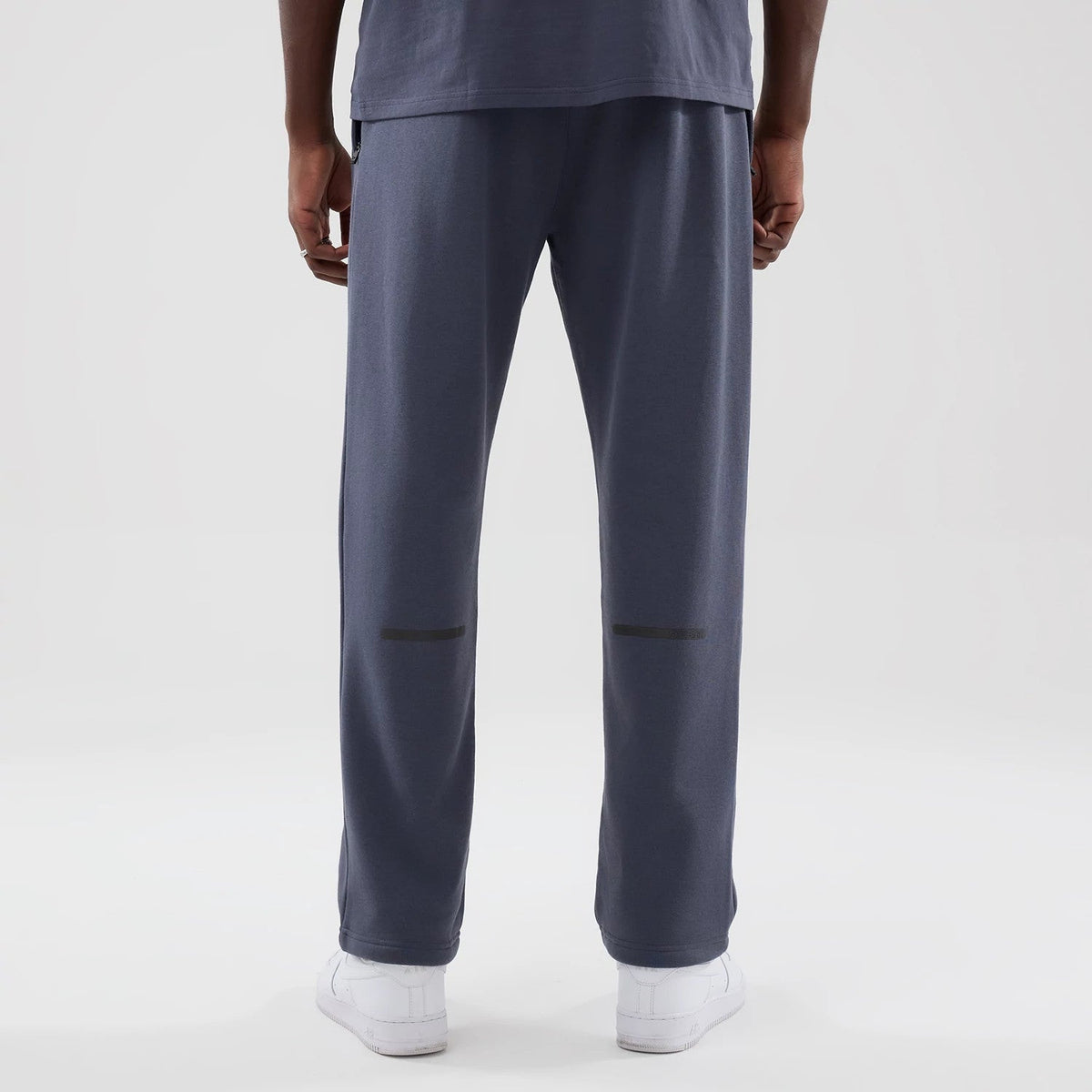 New Era Tech Grey Straight Leg Joggers-klyvox