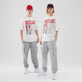 Chicago Bulls NBA Basketball Graphic White Oversized T-Shirt-klyvox