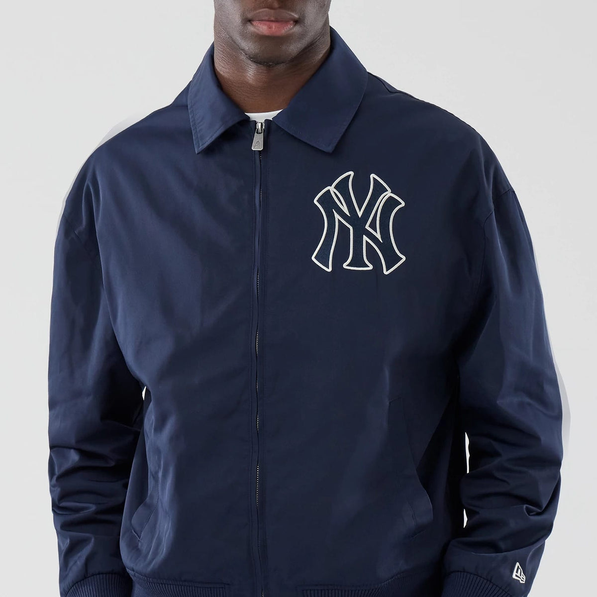 New York Yankees MLB Collared Navy Jacket-klyvox