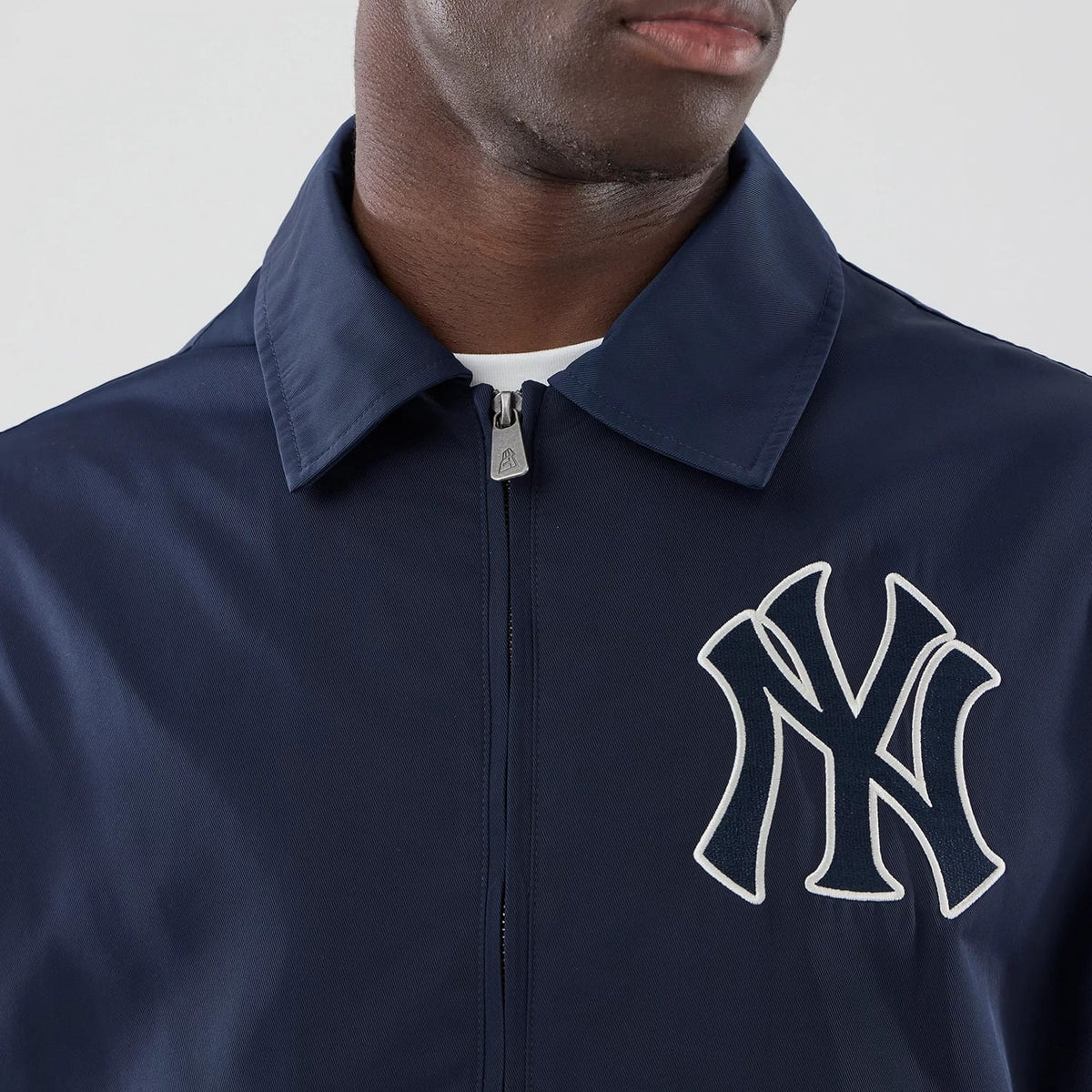 New York Yankees MLB Collared Navy Jacket-klyvox