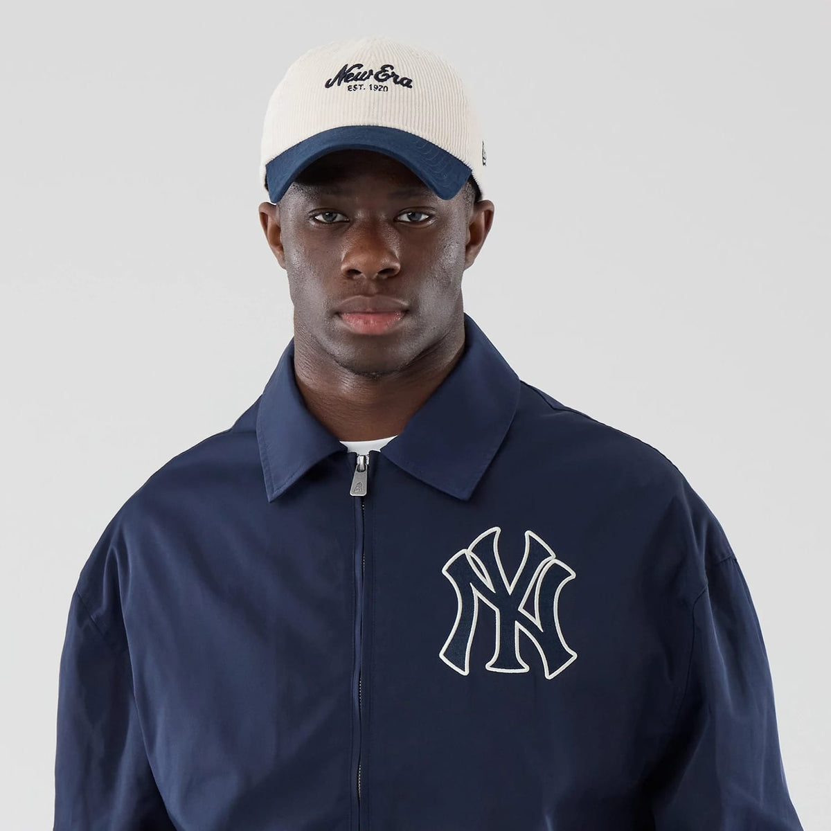 New York Yankees MLB Collared Navy Jacket-klyvox