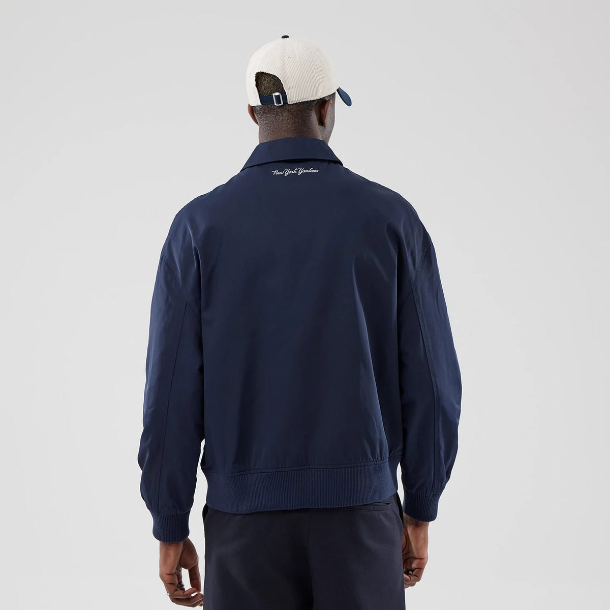 New York Yankees MLB Collared Navy Jacket-klyvox