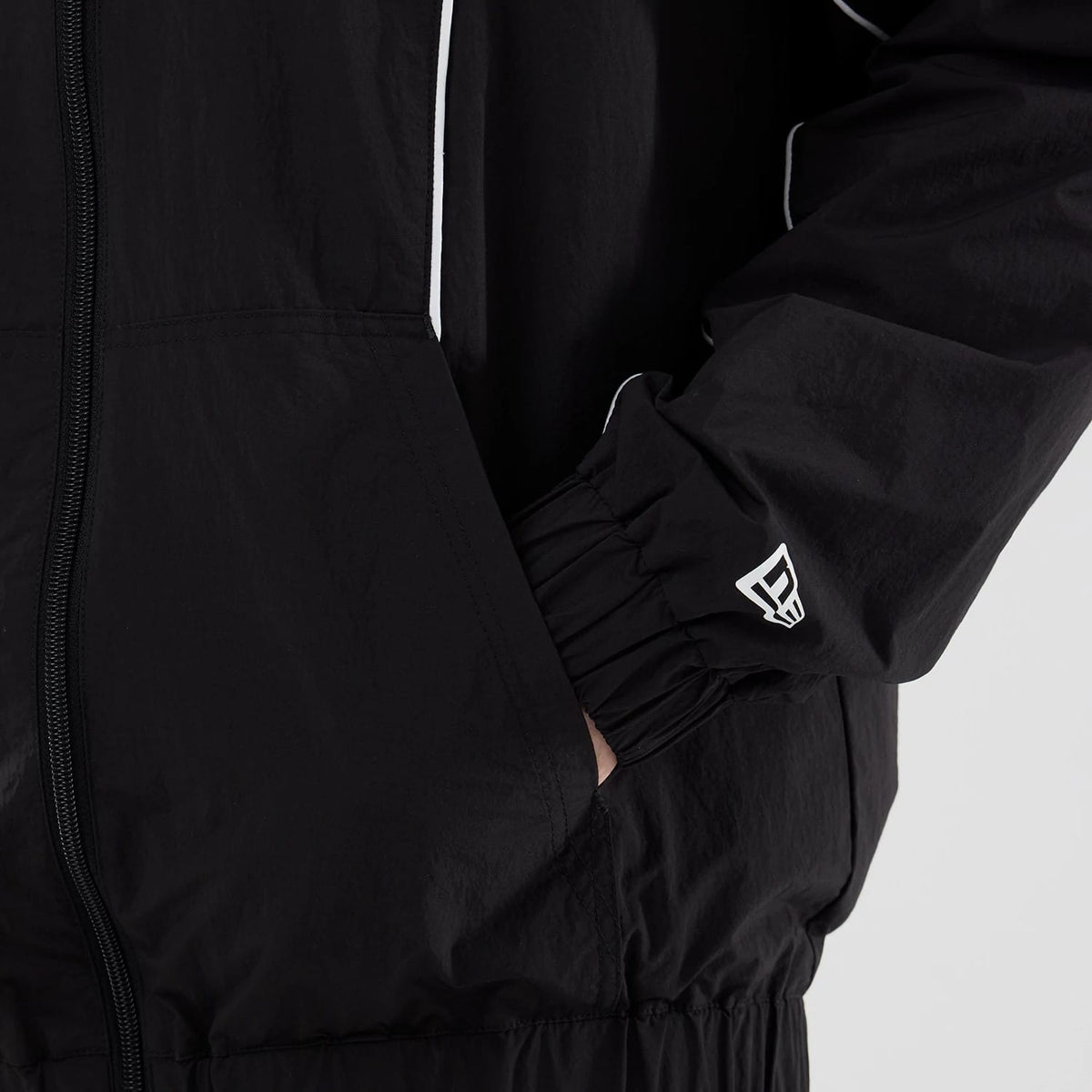 LA Dodgers MLB Piping Black Jacket-klyvox
