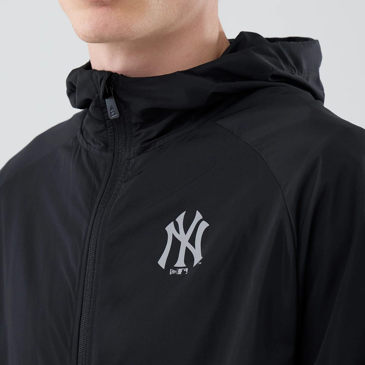 New York Yankees MLB Core Plus Windbreaker Black Jacket-klyvox