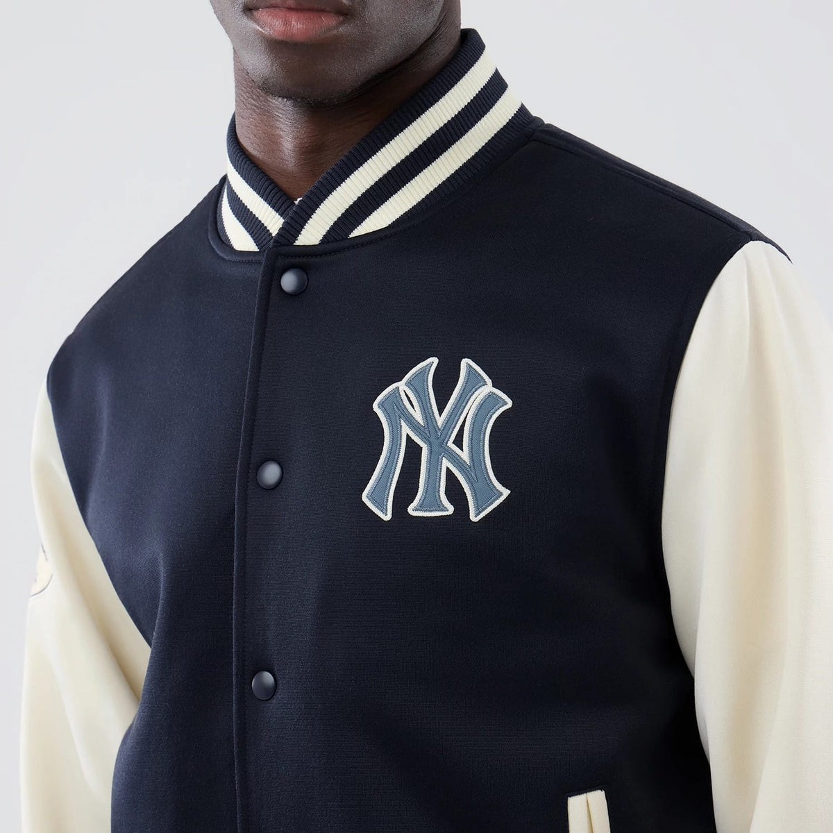 New York Yankees MLB Jersey Bomber Navy Jacket-klyvox