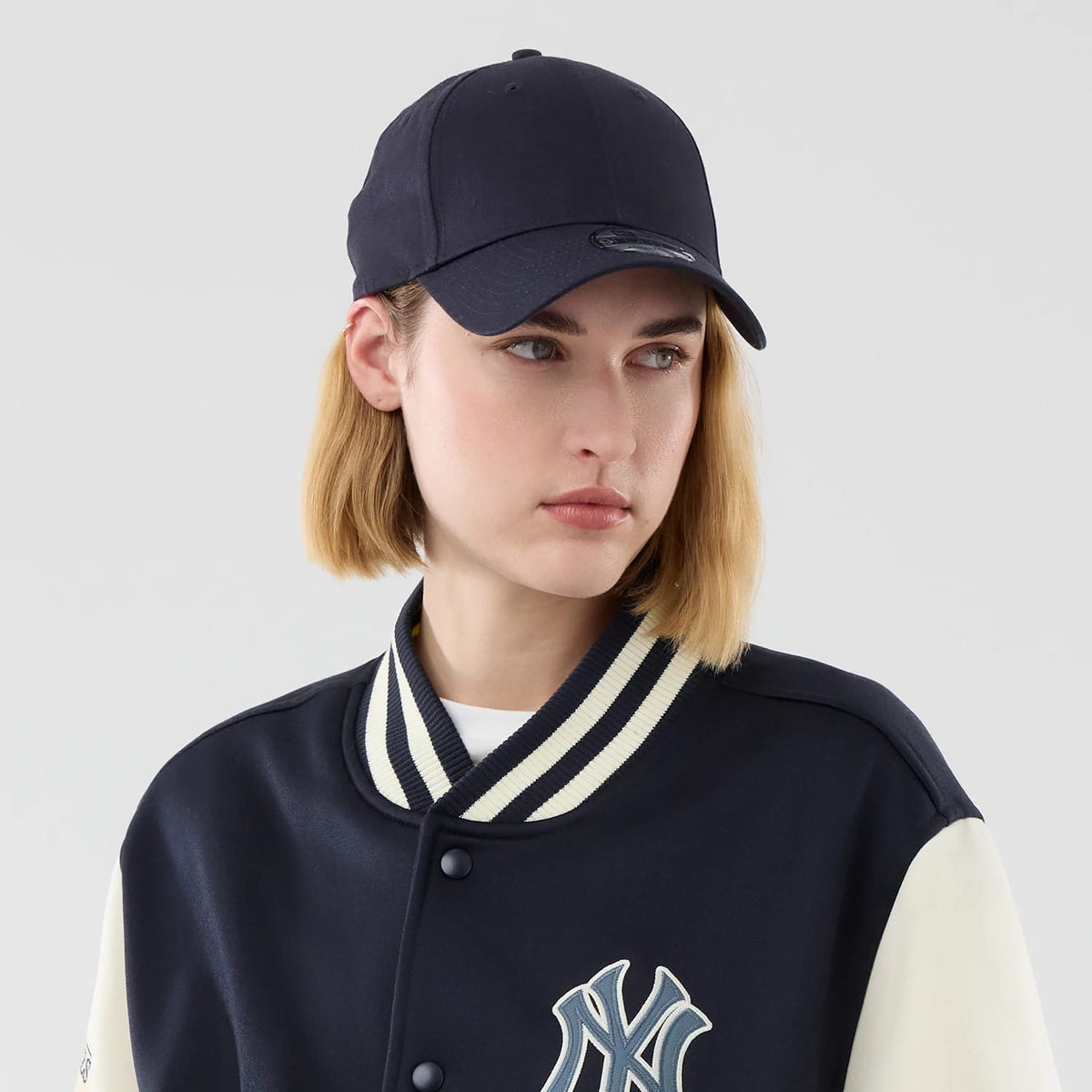 New York Yankees MLB Jersey Bomber Navy Jacket-klyvox