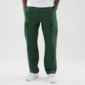 New Era Dark Green Cargo Trousers-klyvox