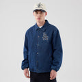 LA Dodgers MLB Coaches Dark Blue Jacket-klyvox