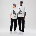 LA Dodgers MLB Graphic White Boxy T-Shirt-klyvox