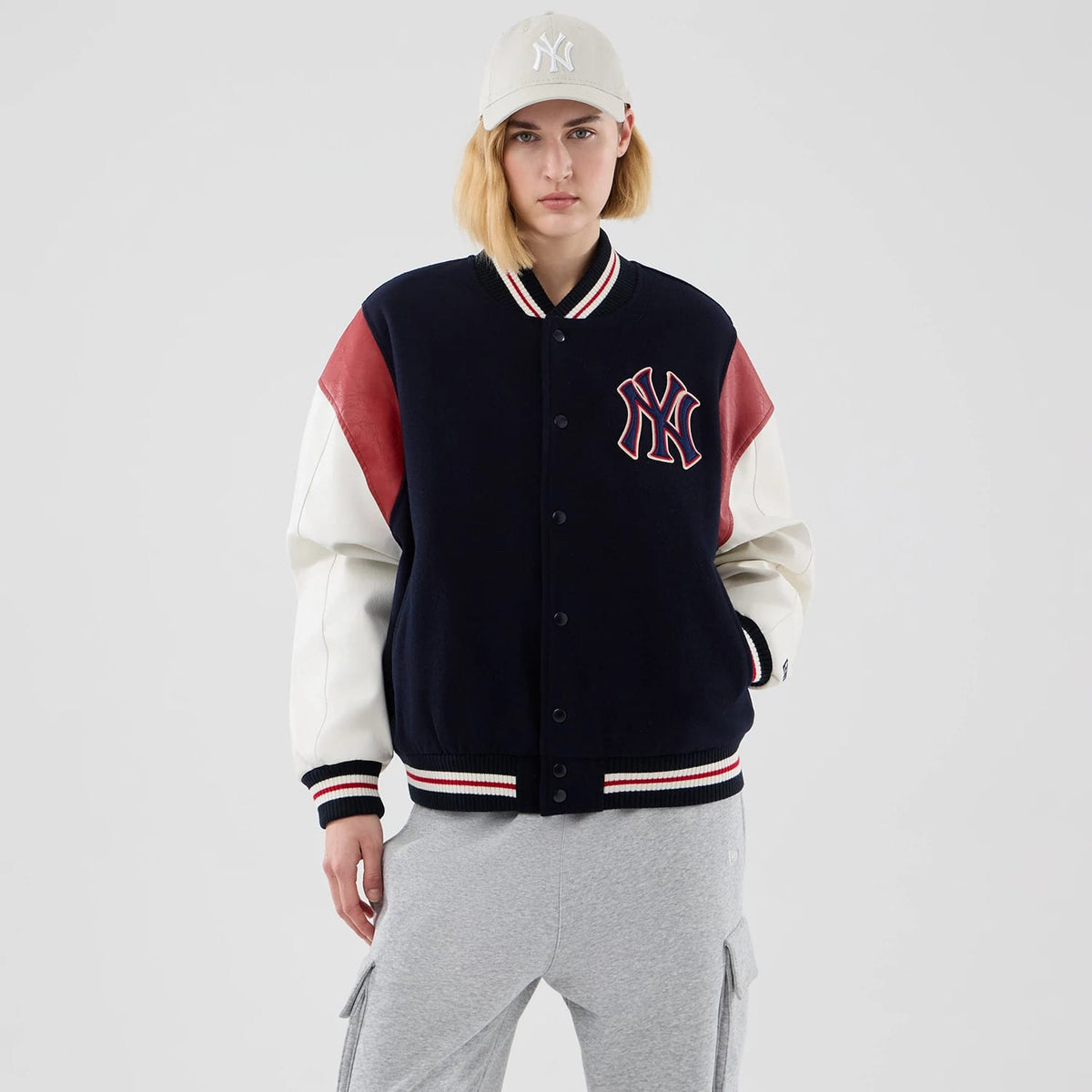New York Yankees MLB Varsity Navy Jacket-klyvox