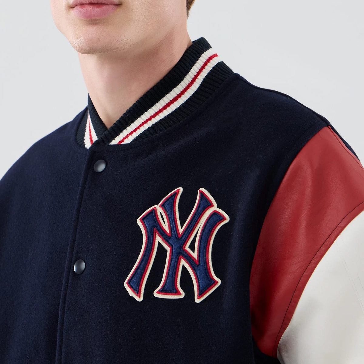 New York Yankees MLB Varsity Navy Jacket-klyvox