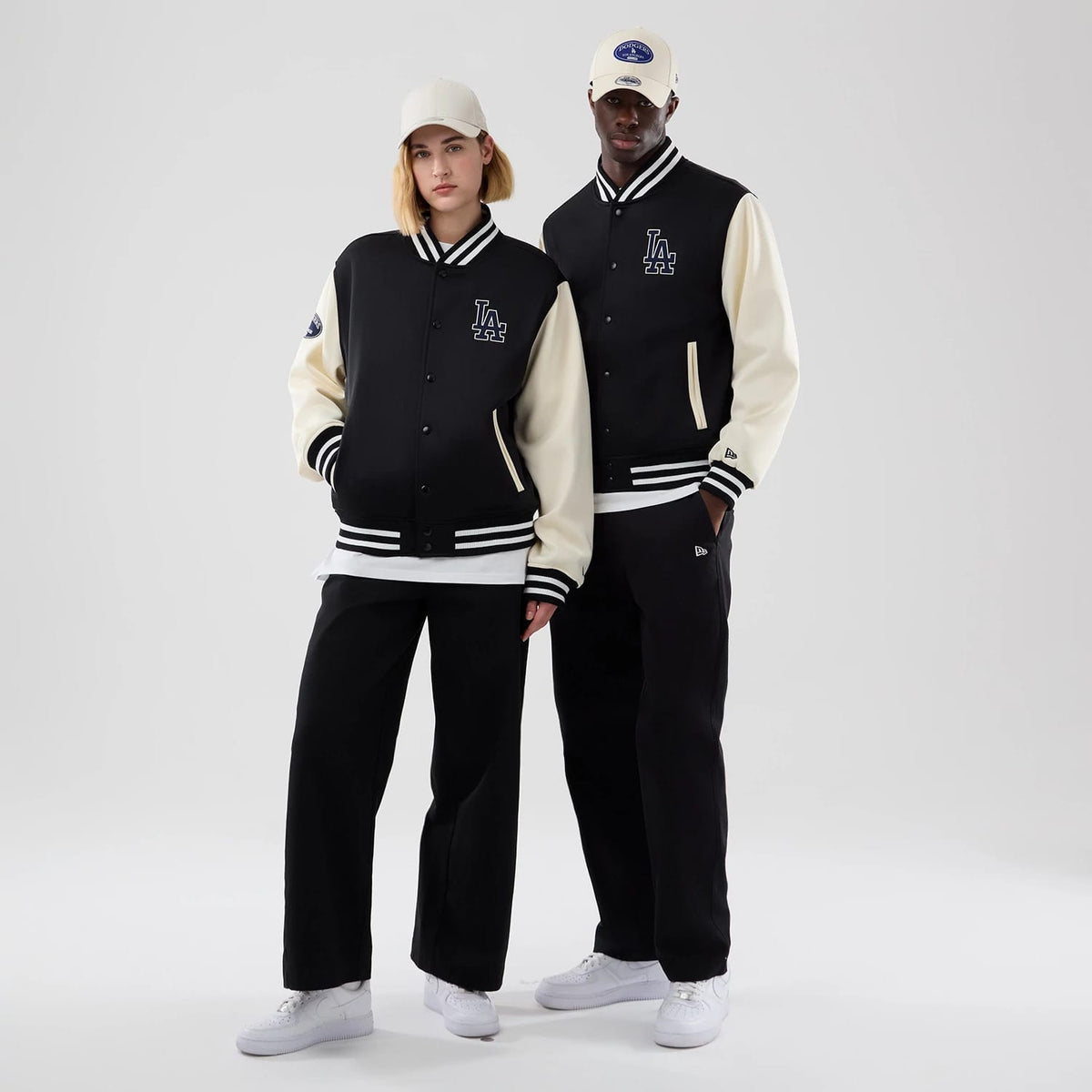 LA Dodgers MLB Jersey Bomber Black Jacket-klyvox