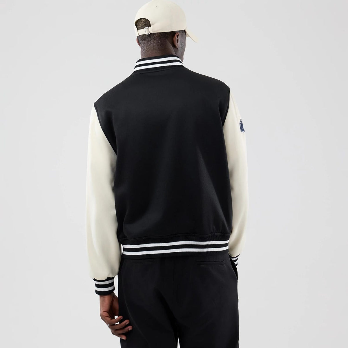 LA Dodgers MLB Jersey Bomber Black Jacket-klyvox