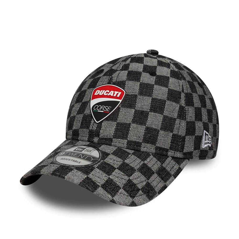 Ducati Motor All Over Print Black 9TWENTY Adjustable Cap-klyvox